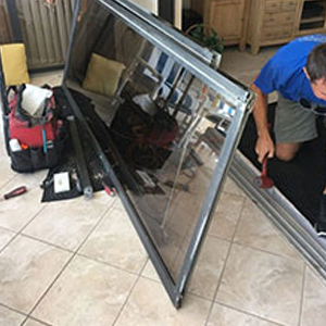 sliding glass door frame repair Millbrae